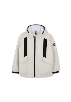 HOODED - Blouson - vanille