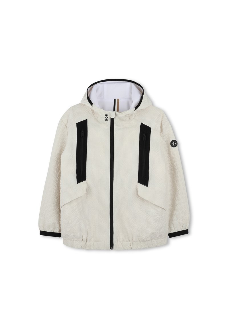 BOSS Kidswear Outdoorjas beige BOSS Kidswear Outdoorjas beige