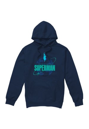 Cotton Soul, SUPERMAN 2025 ROUND THE WORLD - Kapuzenpullover - dark blue