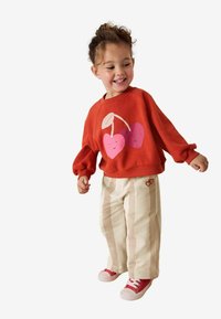 Next PRINTED WIDE SET - Collegepaita - red
