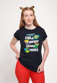 Henry Tiger RUGRATS FAMILY IS ALL - Camiseta estampada - navy blue