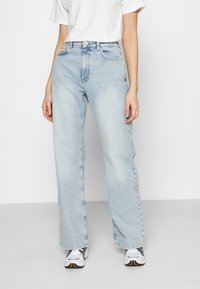 NA-KD FULL LENGTH  - Laisvo kirpimo džinsai - light blue