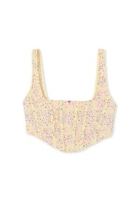 Etam PASSIONNELLE - Bustino - light yellow/pink