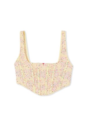 Etam PASSIONNELLE - Brassière - light yellow/pink