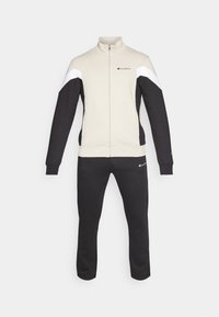 Champion ICONS FULL ZIP SWEATSUIT COLORBLOCK SET - Chándal - beige