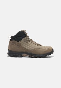 Timberland MID WATERPROOF - Šněrovací kotníkové boty - medium beige mesh