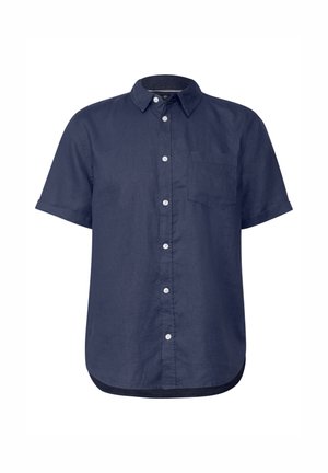 Street One MEN, KURZARM AUS - Camicia - blau