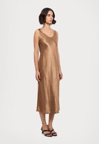 Max Mara Leisure TALETE - Koktailové šaty/večierkové šaty - cuoio