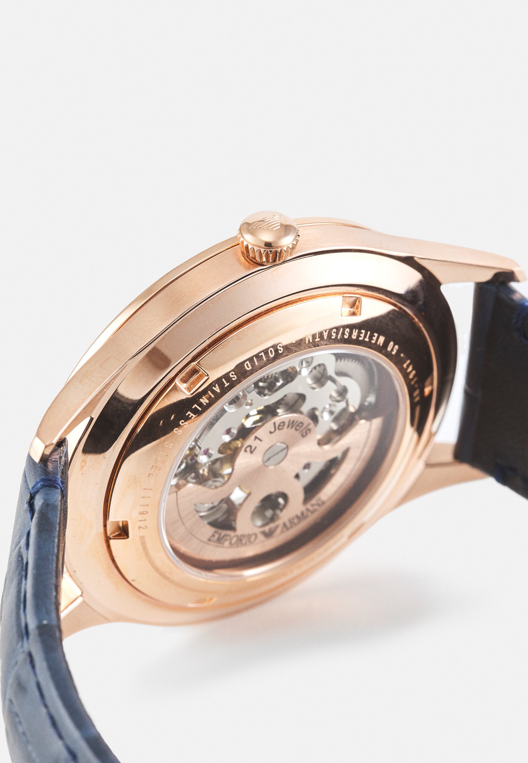 emporio time skeleton automatic
