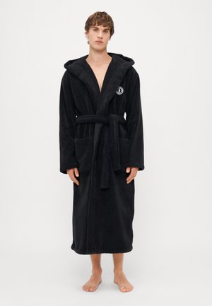SHAWL SLEEP ROBE - Accappatoio - black