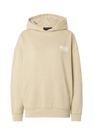 Pegador, MONSARAZ OVERSIZED HOODIE - Kapuzenpullover - washed khaki/beige
