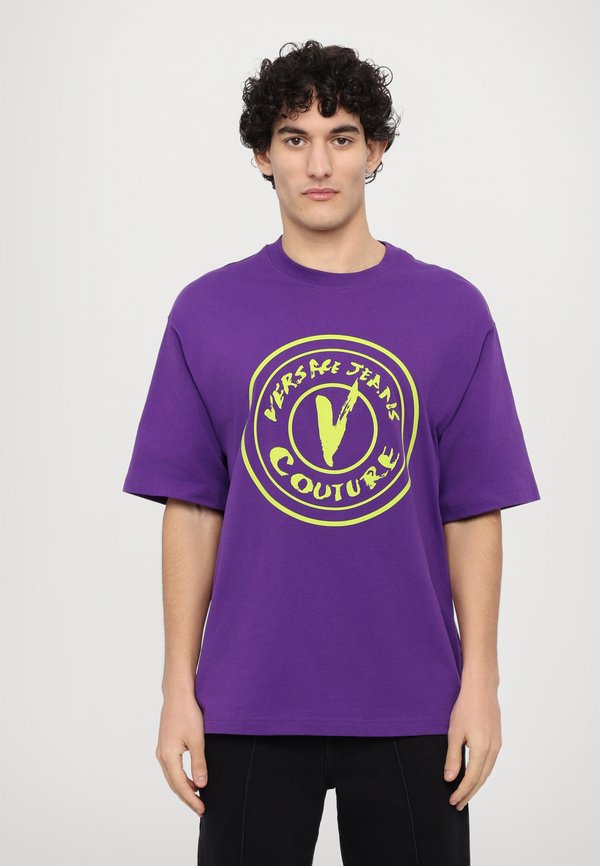 Print T-shirt - iris purple