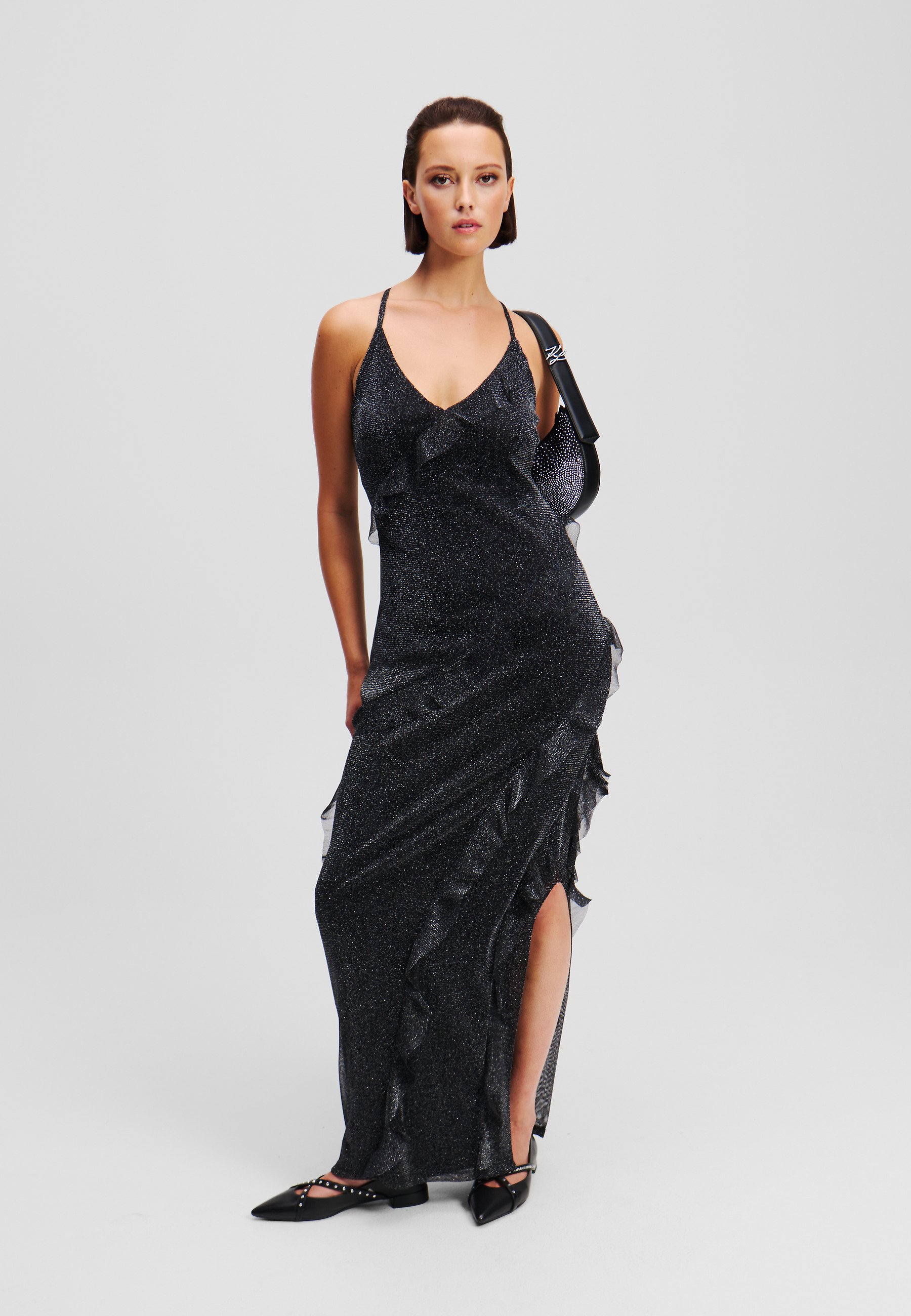 karl lagerfeld evening dresses Off the Shoulder Black Blue Long Prom Dresses, Off Shoulder Long Lace –  jbydress