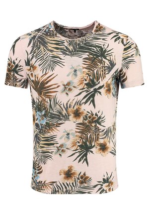 Key Largo Print T-shirt - rose