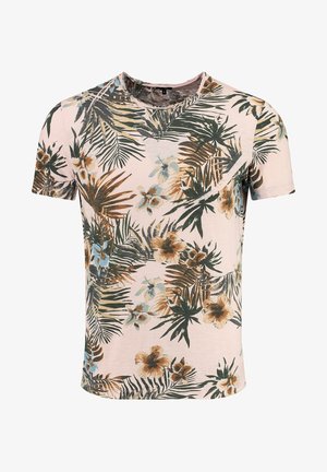 MT PLAYA ROUND - Print T-shirt - rose