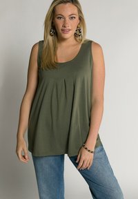 Ulla Popken Top - lodengrün