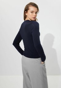 Next CREW NECK  - Maglietta a manica lunga - navy