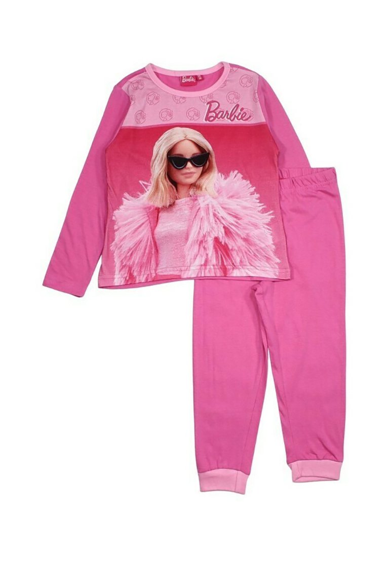 Barbie Pyjama gemêleerd donkerroze Barbie Pyjama gemêleerd donkerroze