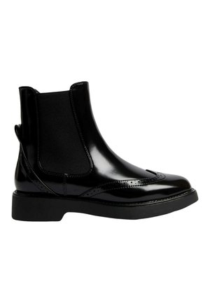 Marks & Spencer Brogue Detail Chelsea - Botines con plataforma - black