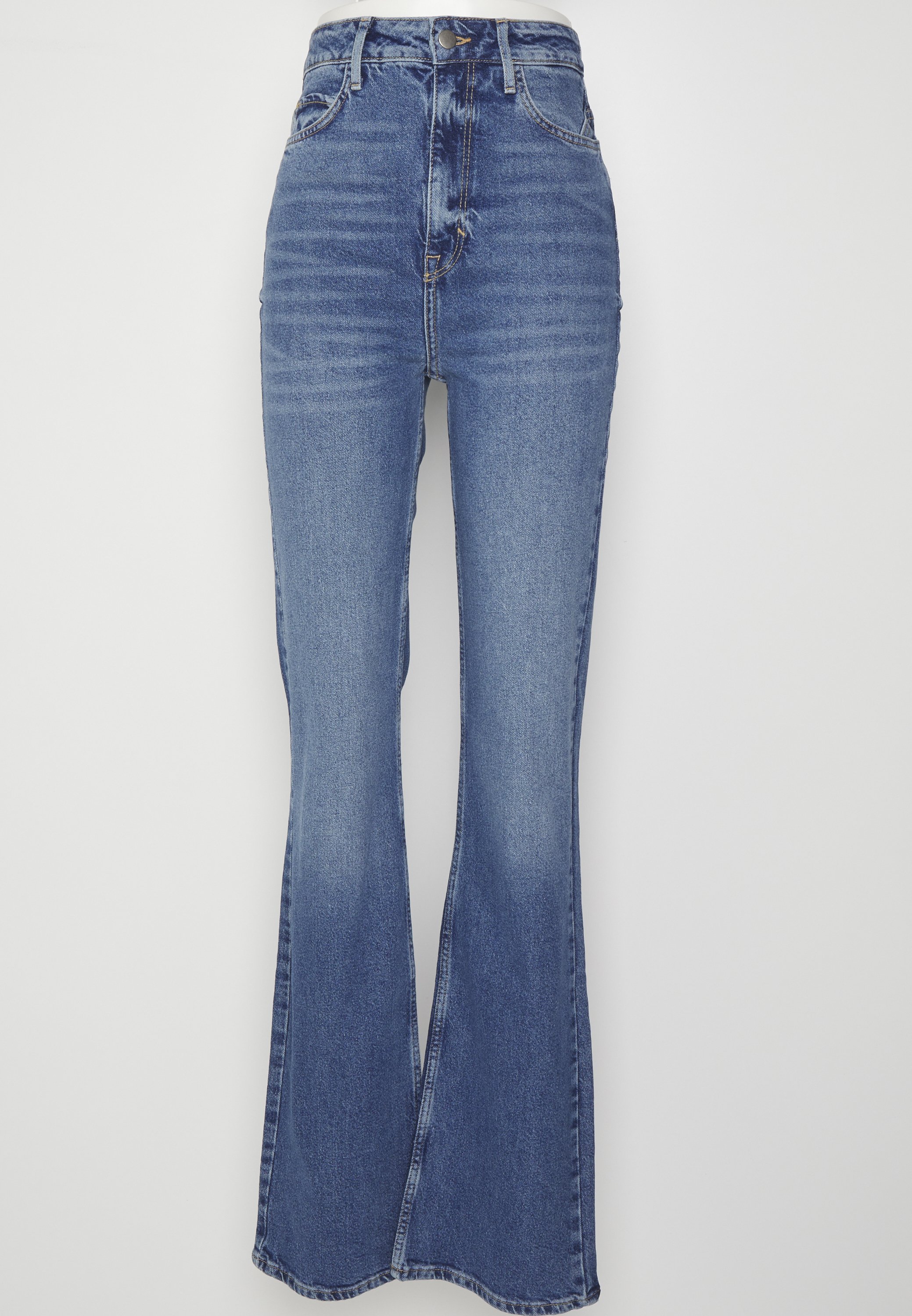 Even\u0026Odd Tall Flared Jeans - blue/blauw - Zalando.nl