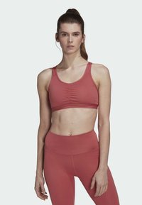adidas Performance BRA - Sutiã desportivo de suporte médio - red