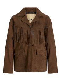 JXHAZEL JACKET  - Δερμάτινο μπουφάν - friar brown