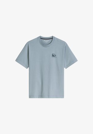 Marc O'Polo, JERSEY T-SHIRTS SHORTSLEEVE, PRINT - Μπλουζάκι με στάμπα - black pepper