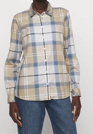 Button-down blouse - blue