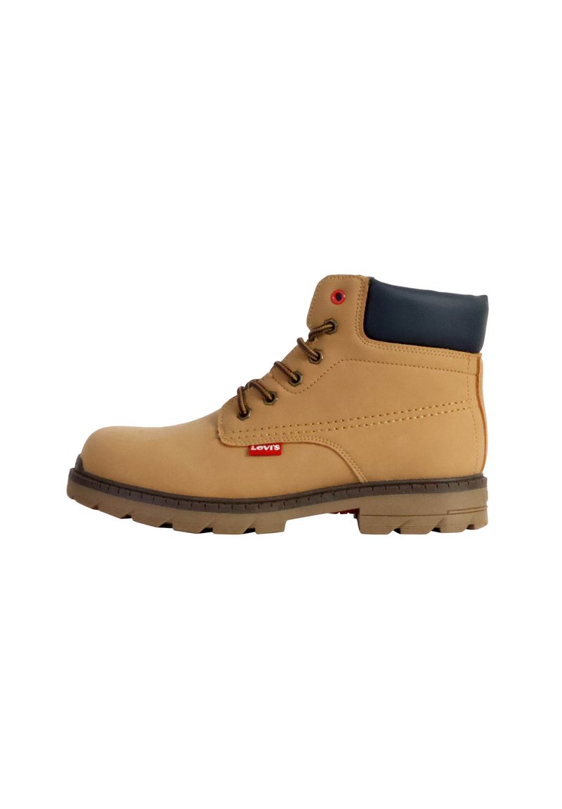 Levi's® NEW FORREST - Botines con cordones - camel marine