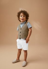 Next SET REGULAR FIT - Vestă - tan brown