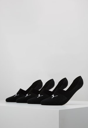 Puma FOOTIE UNISEX 2 PACK - Calcetines tobilleros - black