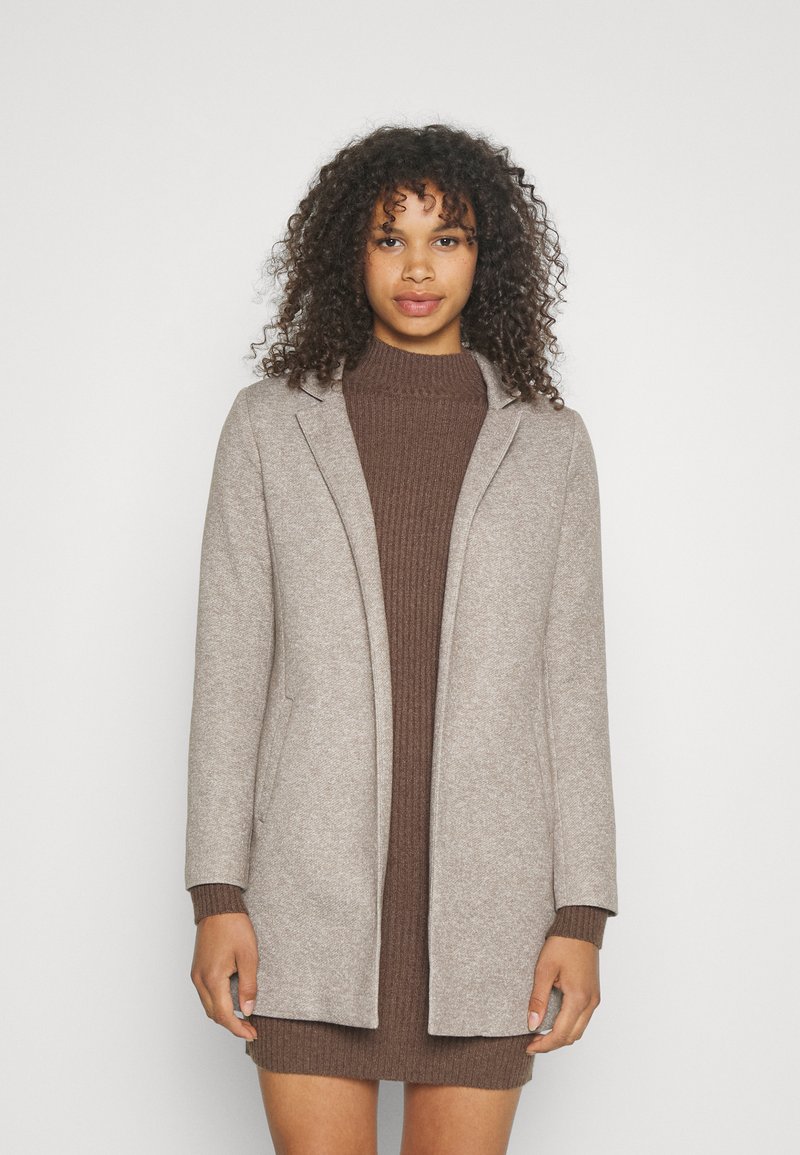 ONLY ONLSOHO OTWNOOS - Cappotto classico - walnut melange