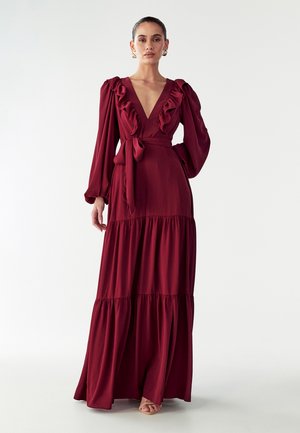 ALLIE - Maxi šaty - burgundy