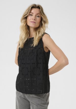 CRLIBBY LACE - Bluse - pitch black