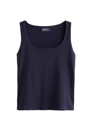 Next, SQUARE NECK STANDARD - Top - navy