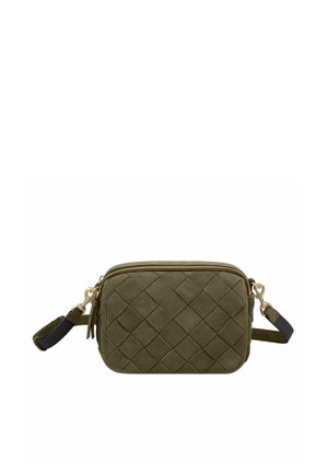 EMILY WEAVE UMHÄNGE 25 CM - Cross body bag - sea kelp black