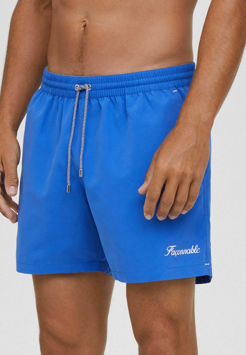 Façonnable LOGO SOLID - Swimming shorts - ultra blue/blue - Zalando
