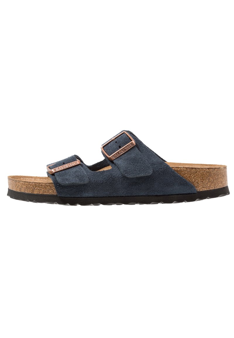 Birkenstock ARIZONA NARROW FIT Slippers navy/dark blue Zalando.co.uk