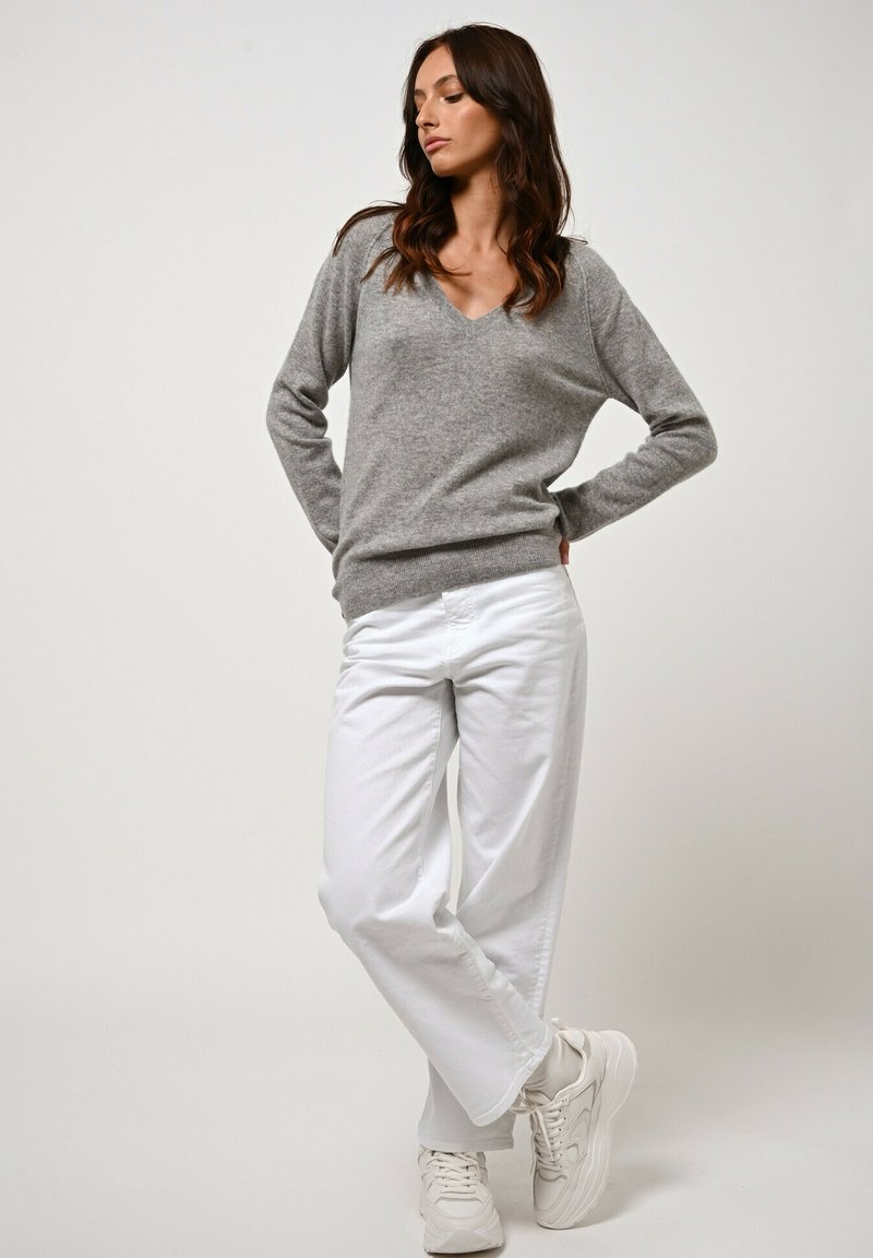 Authentic Cashmere GIUSALET - Trui - mottled cloud