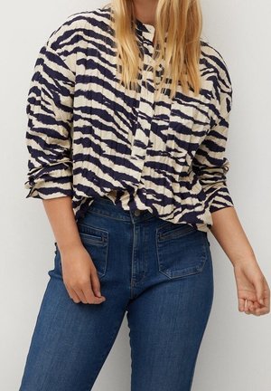 Blouse - mottled beige