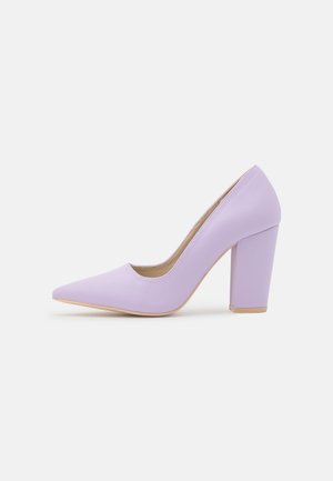 Lodičky na vysokém podpatku - purple