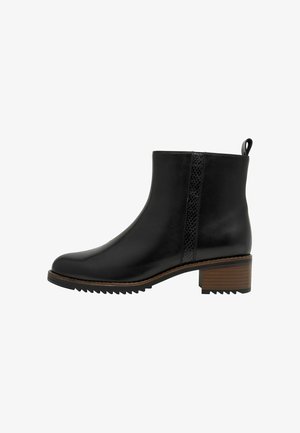 Marco Tozzi Bottines de cowboy / motard - black comb