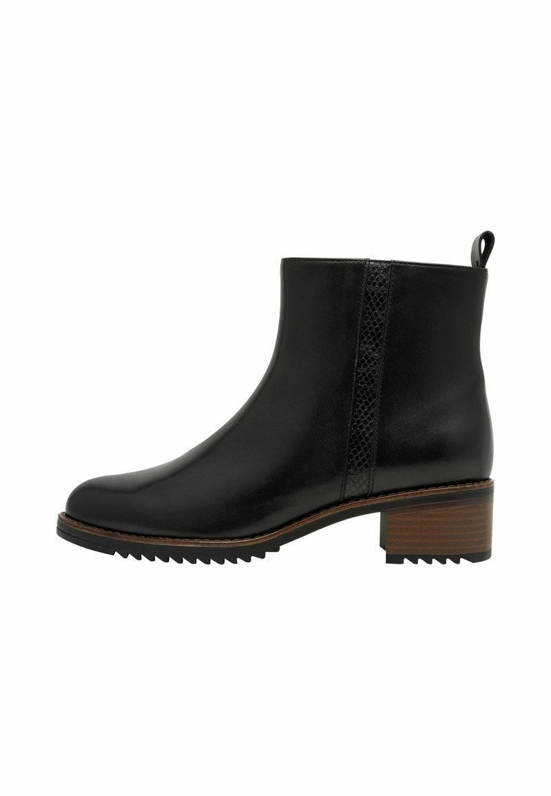Marco Tozzi Bottines de cowboy / motard - black comb