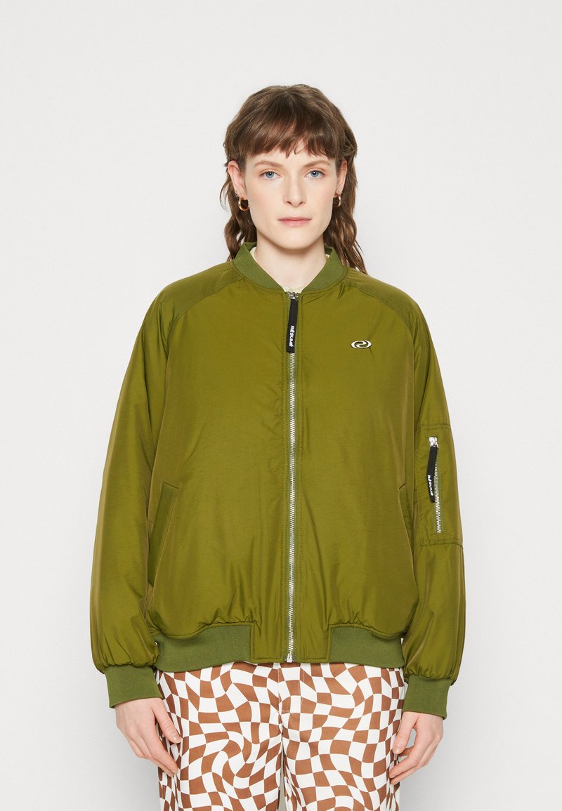 Résumé RIVER Bomber Jacket army/multicoloured Zalando.ie
