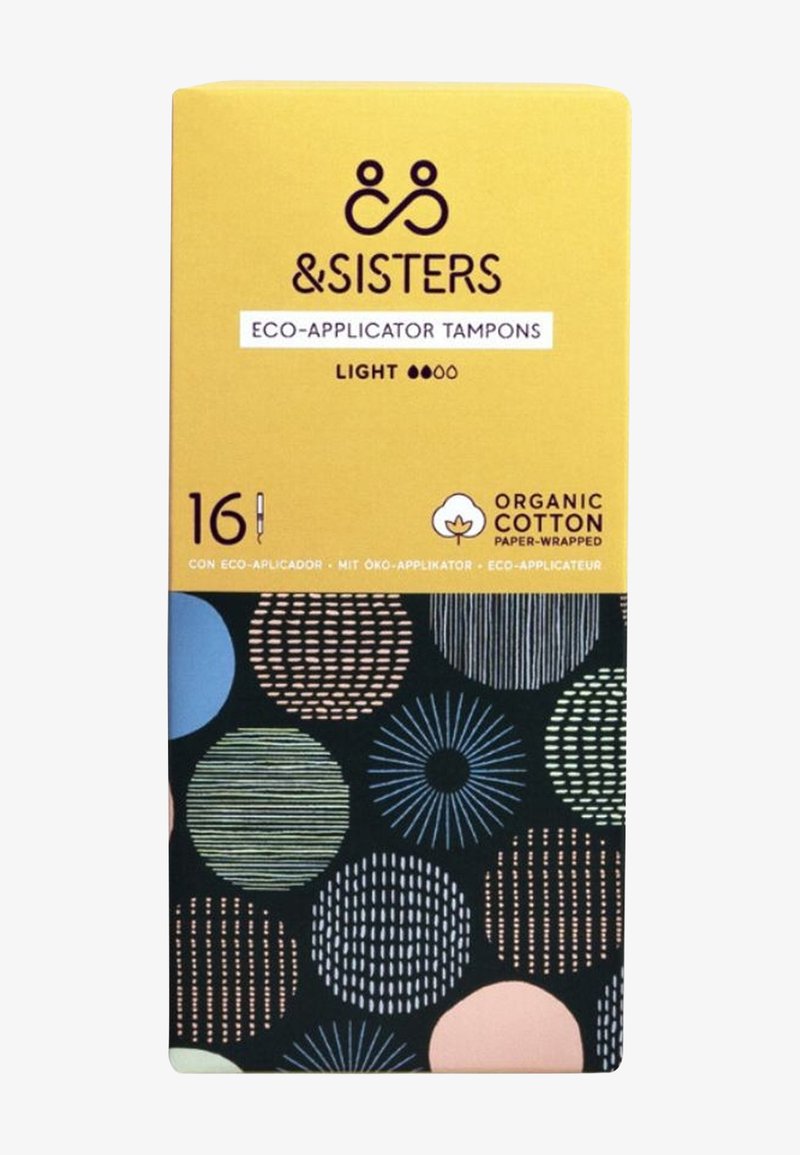 &SISTERS - ECO-APPLICATOR TAMPONS - Bath and Body Tool - light, Forstørre