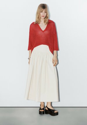 STUDIO - CUTWORK WITH COLLAR  - Poloshirt - orange