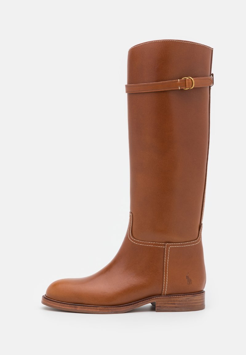 Polo Ralph Lauren - RIDING BOOTS TALL - Laarzen - tan, Vergroten