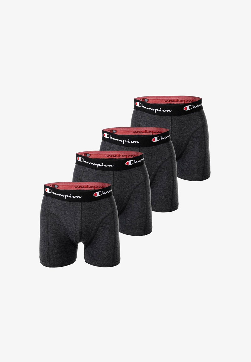 Champion 4 PACK - Boxer aderenti - grau meliert