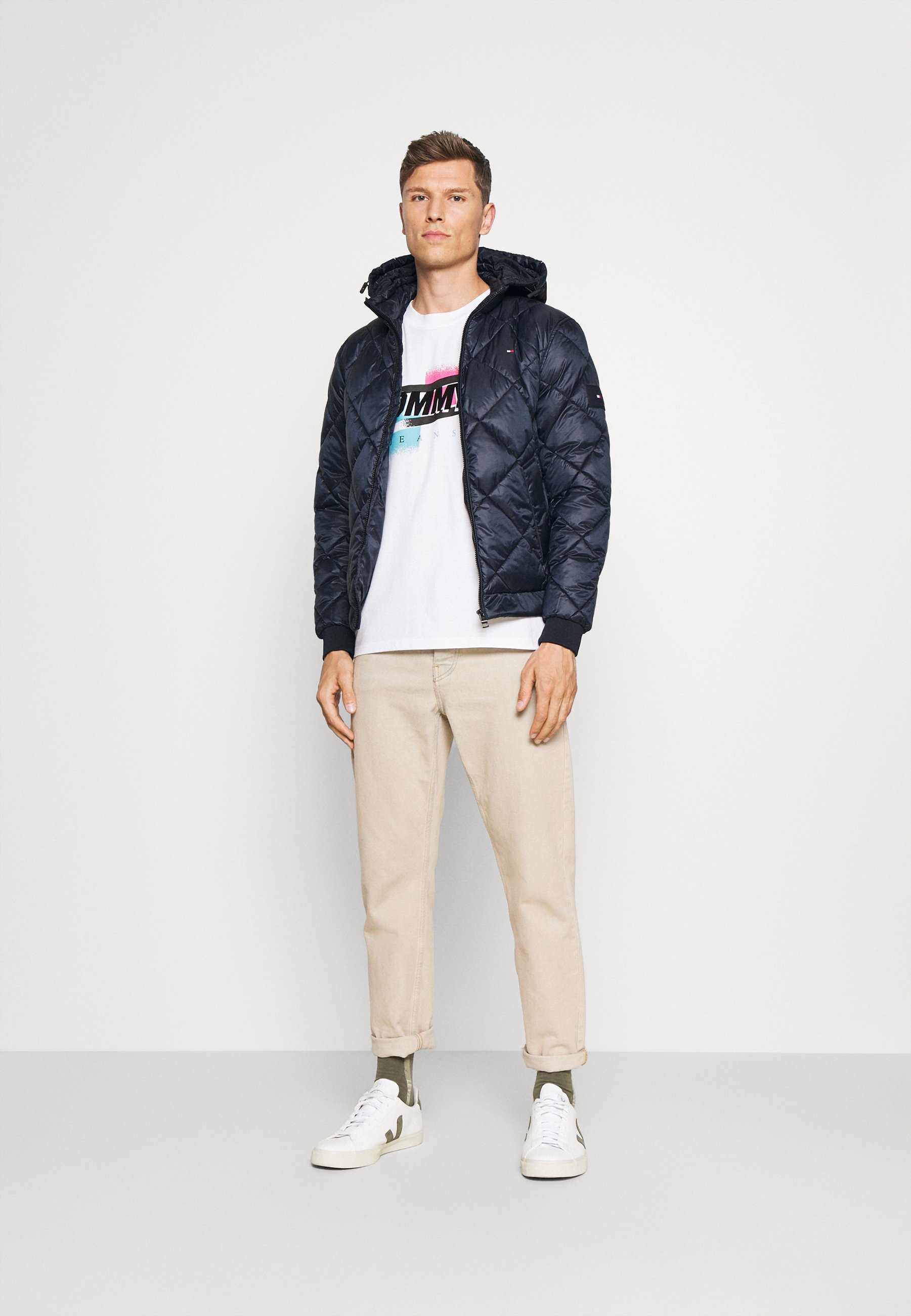 Tommy Hilfiger DIAMOND QUILTED HOODED 