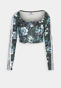 FLOWER - Bluză cu mânecă lungă - black/multicolor
